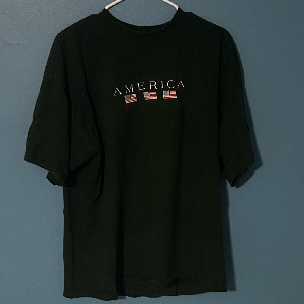 Men's Black Graphic T-Shirt